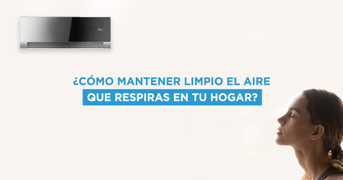 Mantener la calidad del aire que respiras en casa es posible. ¿Cómo ...