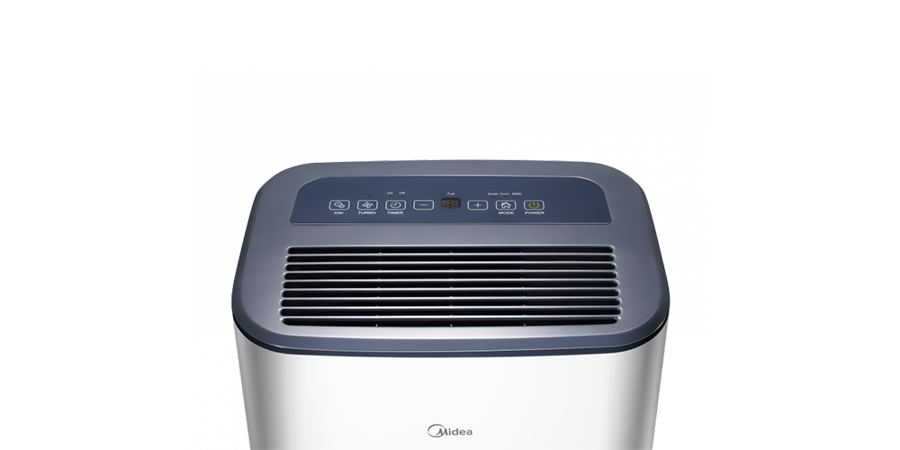 Midea - Nuestro Deshumidificador Midea protege tu hogar de la humedad  excesiva gracias a su capacidad de deshumidificación de 50 pintas (24  litros). Además cuenta con: ✓ Fácil manejo: Cuenta con temporizador