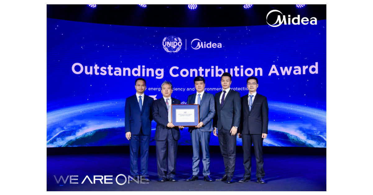 Midea premiada por UNIDO por sus esfuerzos por la protección del medio ambiente