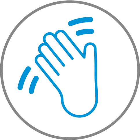 Hand wave