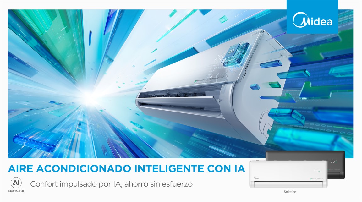 Midea lanza Solstice, aire acondicionado con IA para reducir el consumo energético